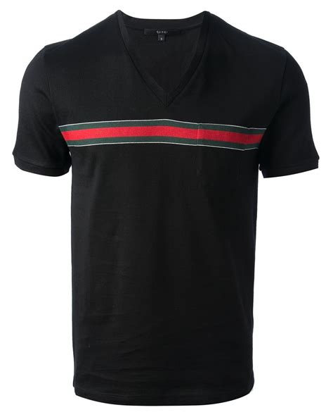 gucci v neck t shirt cheap|genuine gucci t shirts.